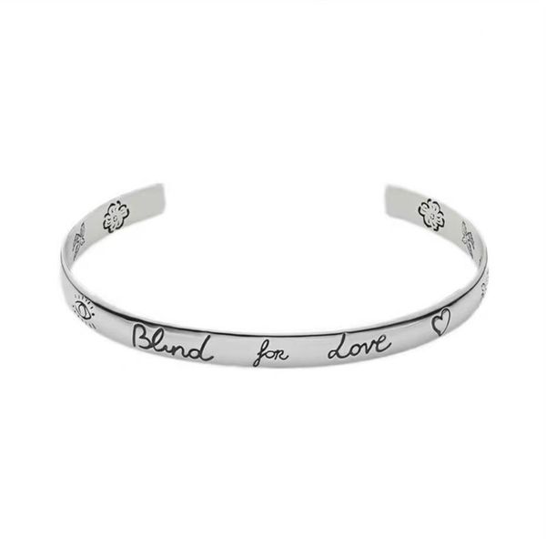 woman designer bangle open bracelet man bracelets blind love bangles jewelry sliver color273q, Black
woman designer bangle open bracelet man bracelets blind love bangles jewelry sliver color273q, Black