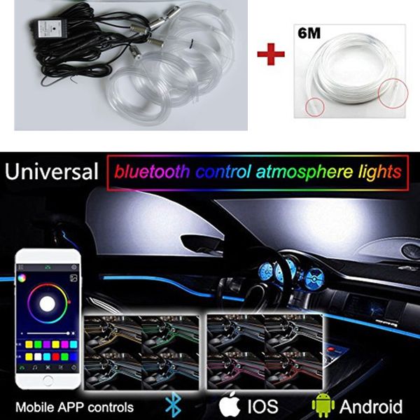 newset 1 set colorful rgb led car interior neon el wire strip light auto dashboard decorative lamp sound active app control kit
newset 1 set colorful rgb led car interior neon el wire strip light auto dashboard decorative lamp sound active app control kit