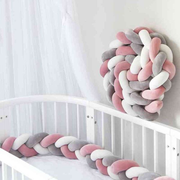 1m/2m/3m/4m baby bed bumper for newborn crib bumper infant knot braid pillow bumper crib room decor aa220326
1m/2m/3m/4m baby bed bumper for newborn crib bumper infant knot braid pillow bumper crib room decor aa220326