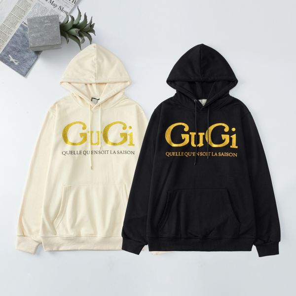 designer sweatshirts women golden font prints mens hoodys hip hop style hoodie loose new hoody pullover crewneck casual loose coat, Black
designer sweatshirts women golden font prints mens hoodys hip hop style hoodie loose new hoody pullover crewneck casual loose coat, Black