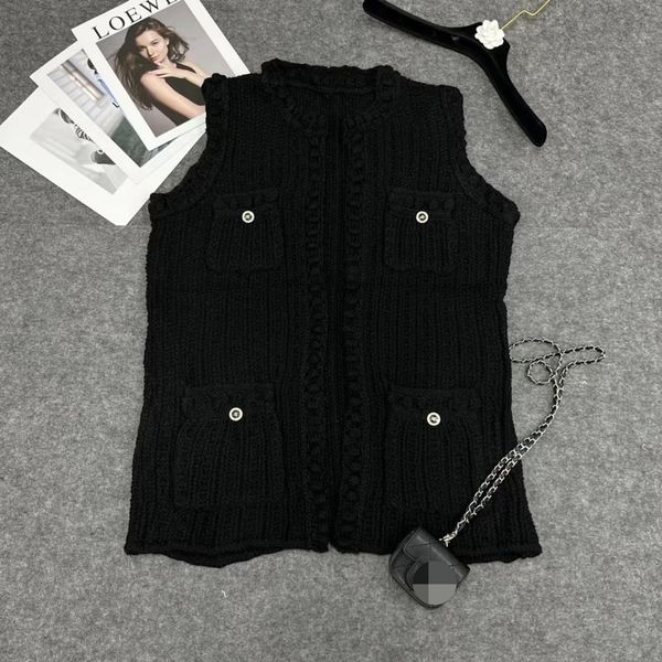 716 2022 milan runway spring summer brand same style sweater sleeveless black pink white striped pullover womens qian, White;black
716 2022 milan runway spring summer brand same style sweater sleeveless black pink white striped pullover womens qian, White;black