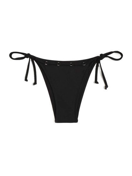 ring linked bikini bottom h2hl#, White;black