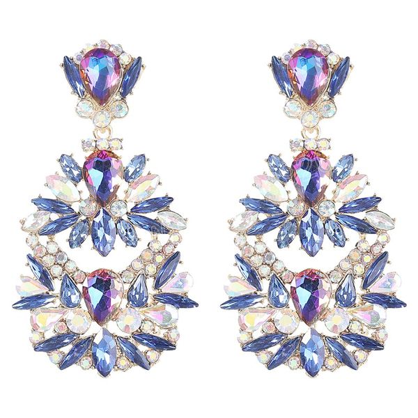 exaggerated metal rhinestone geometric earrings banquet shiny dangle earrings women's luxury statement earring, Silver
exaggerated metal rhinestone geometric earrings banquet shiny dangle earrings women's luxury statement earring, Silver