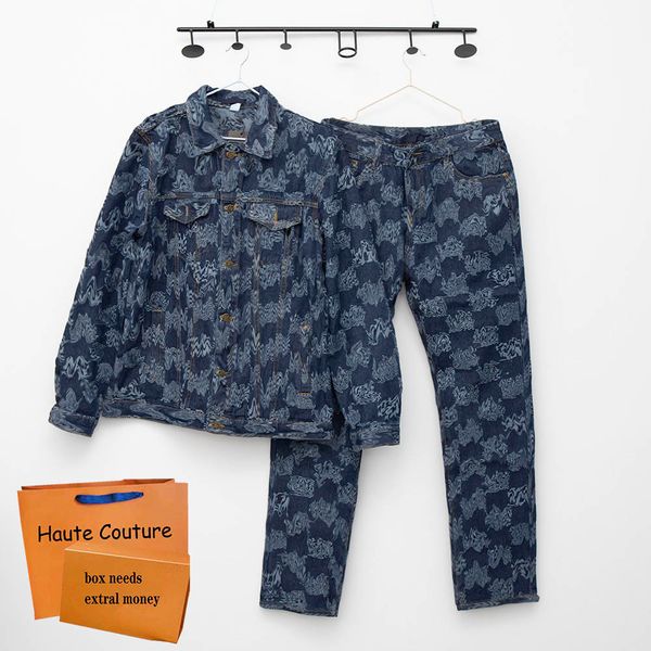 2022 mens tracksuits fashion plaid print jacket jeans 2pic suits cool hip hop women jeanswears zipper overalls jeanswear, Gray
2022 mens tracksuits fashion plaid print jacket jeans 2pic suits cool hip hop women jeanswears zipper overalls jeanswear, Gray