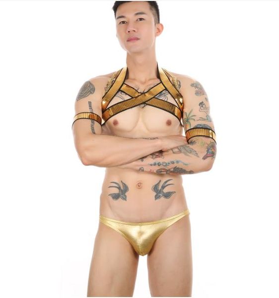 tank lingerie suspender fashion undershirts men body strap bondage sequin punk fancy clothing fetish erotic clothing accessories gold, Black;brown
tank lingerie suspender fashion undershirts men body strap bondage sequin punk fancy clothing fetish erotic clothing accessories gold, Black;brown