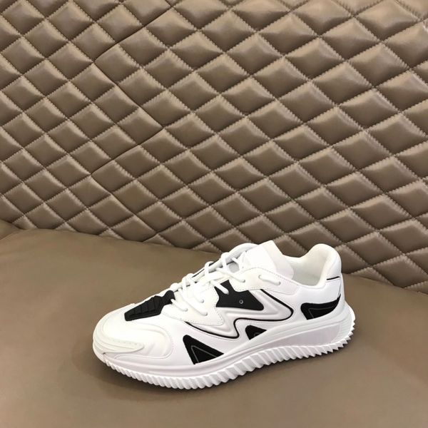 men's shoes luxury designer brand rubber fabric sports shoe modelling design fashion atmosphere, Black
men's shoes luxury designer brand rubber fabric sports shoe modelling design fashion atmosphere, Black