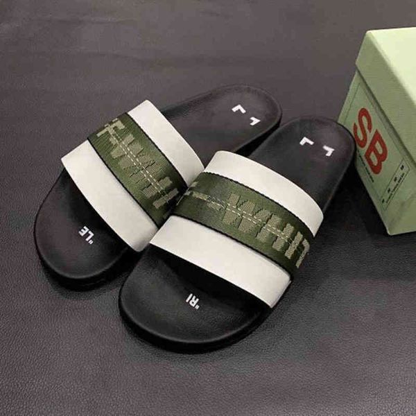 luxury offs men's women's sandals fashion letter ribbon printing slippers couples beach men outside home slipper female classic br, Black
luxury offs men's women's sandals fashion letter ribbon printing slippers couples beach men outside home slipper female classic br, Black