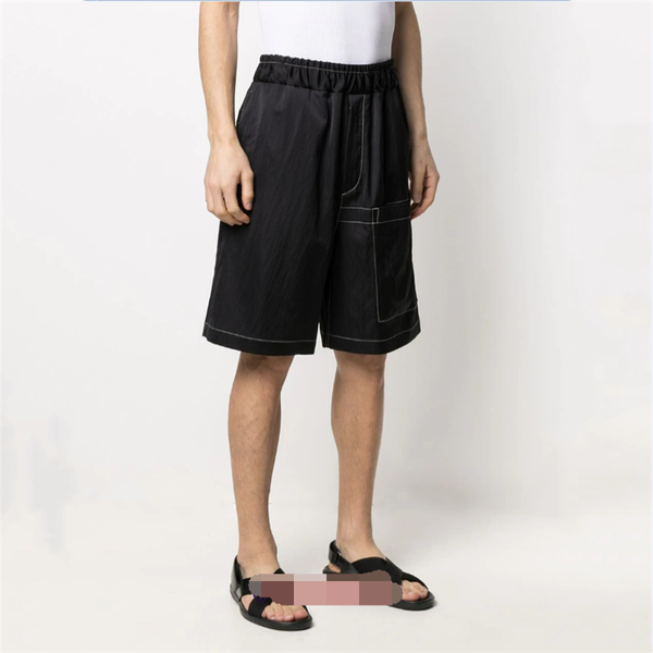 men's shorts men's spring and summer dark elastic waist car sewing design korean fashion personality sports casual pants, White;black
men's shorts men's spring and summer dark elastic waist car sewing design korean fashion personality sports casual pants, White;black