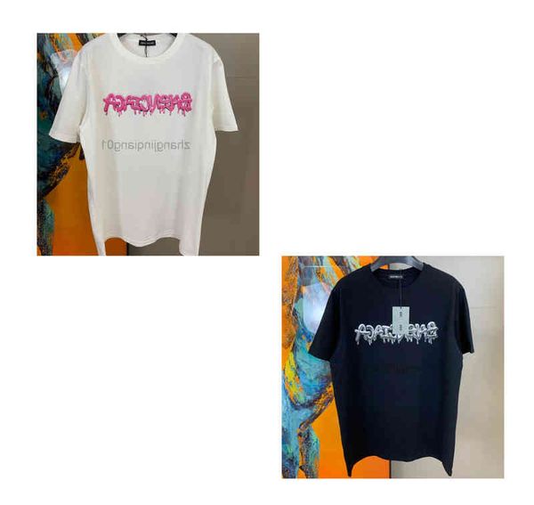 designer balencigas t shirt vintage oversized sweat luxe fashion jelly letter graffiti printed men women summer cotton large loose round nec, White;black
designer balencigas t shirt vintage oversized sweat luxe fashion jelly letter graffiti printed men women summer cotton large loose round nec, White;black