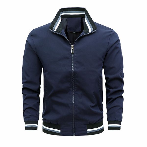 spring autumn mens casual bomber jacket solid mens cargo zip up baseball jackets for men winter clothes men s coat windbreaker 220715, Black;brown
spring autumn mens casual bomber jacket solid mens cargo zip up baseball jackets for men winter clothes men s coat windbreaker 220715, Black;brown