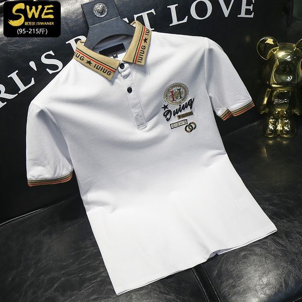 men's polos designer lapel short sleeved polo shirt men's fashion brand 2022 summer new slim fit embroidered cotton half t-shirt o, White;black
men's polos designer lapel short sleeved polo shirt men's fashion brand 2022 summer new slim fit embroidered cotton half t-shirt o, White;black