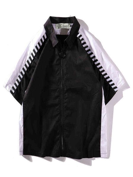 factory direct sales designer new brand short sleeve wholesale spring summer off lapel arrow print slash shirt unisex, White;black
factory direct sales designer new brand short sleeve wholesale spring summer off lapel arrow print slash shirt unisex, White;black