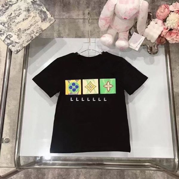 childrens t-shirts summer kid t-shirt short sleeve baby girls boys shirt child clother with letters flower pattern clothes tee 90-160 black, Blue
childrens t-shirts summer kid t-shirt short sleeve baby girls boys shirt child clother with letters flower pattern clothes tee 90-160 black, Blue