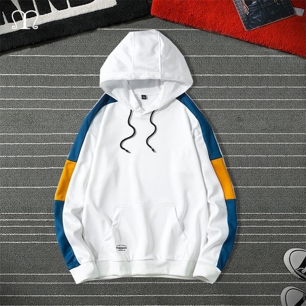 men's hoodies autumn brand male casual hooded sweatshirts streetwear fashion mens patchwork hoodie outwear jackets 4xl 201126, Black
men's hoodies autumn brand male casual hooded sweatshirts streetwear fashion mens patchwork hoodie outwear jackets 4xl 201126, Black