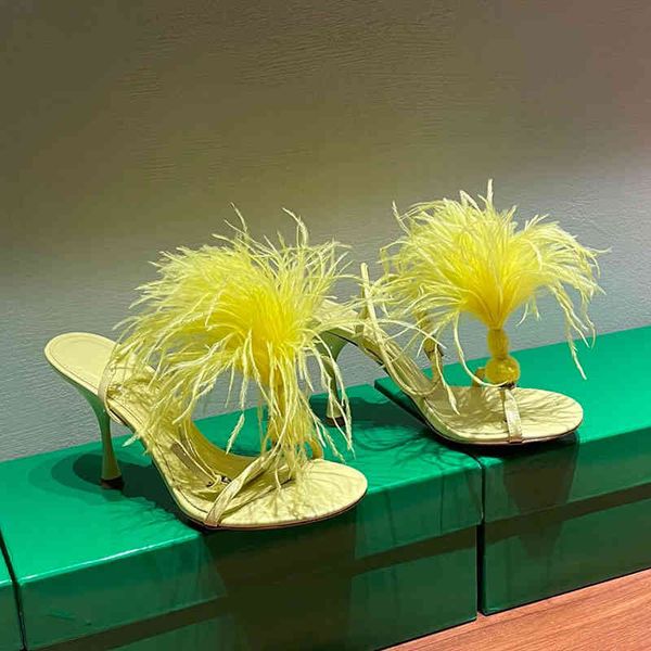 dress shoes summer women sandals genuine leather feather decoration stilettos buckle strap design concise fashion banquet super haute coutur, Black
dress shoes summer women sandals genuine leather feather decoration stilettos buckle strap design concise fashion banquet super haute coutur, Black