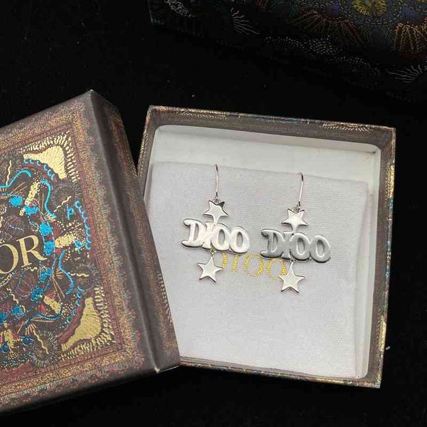 2022 new letters star earrings women simple brass material us design jewelry, Golden
2022 new letters star earrings women simple brass material us design jewelry, Golden
