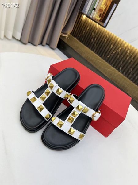 wholesale summer women slipper roman flat calfskin slide sandal indoor slippers designer luxury fashion ladies beach flat flip flops shoes s, Black
wholesale summer women slipper roman flat calfskin slide sandal indoor slippers designer luxury fashion ladies beach flat flip flops shoes s, Black