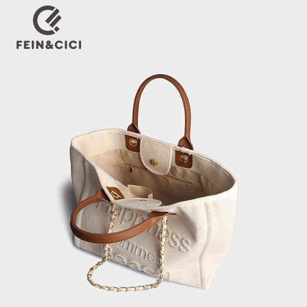 women luxurys designers shoulder bag designer shopper brand kralen pearls canvas tote handbag large capacity real leather handle beach 22012
women luxurys designers shoulder bag designer shopper brand kralen pearls canvas tote handbag large capacity real leather handle beach 22012
