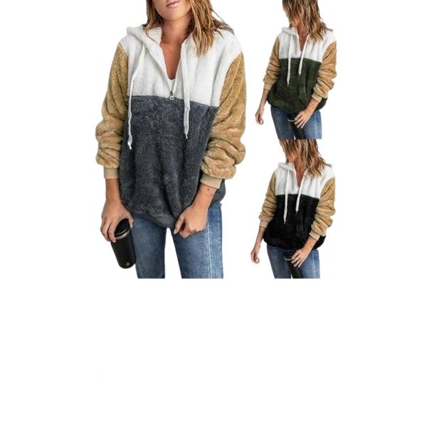 women's hoodies & sweatshirts sweatshirt zipper streetwear comfy color block warm women for fitness x0iz#, Black
women's hoodies & sweatshirts sweatshirt zipper streetwear comfy color block warm women for fitness x0iz#, Black