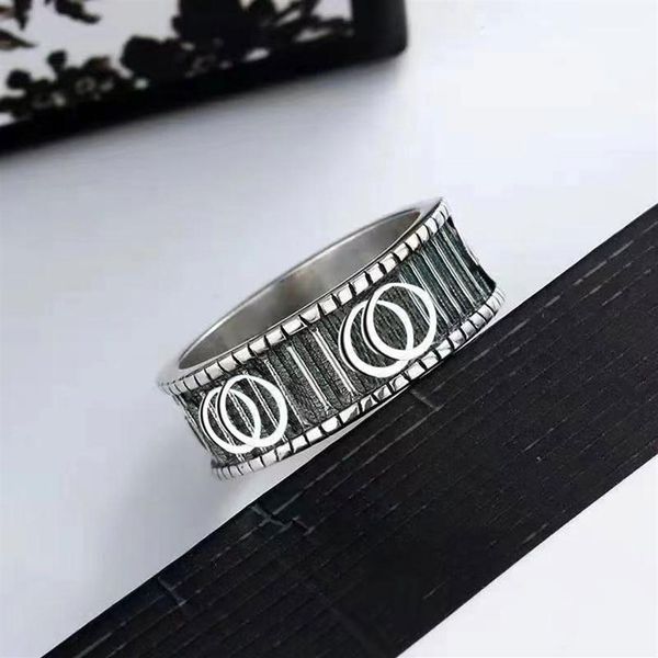 man women couple rings designer ring with letters silver and gold jewelry stainless320c
man women couple rings designer ring with letters silver and gold jewelry stainless320c
