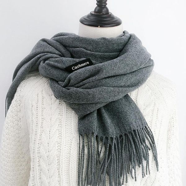 scarves fashion solid color long imitation cashmere tassel thick warm shawl men's women's winter outdoor neck protect knit scarf t, Blue;gray
scarves fashion solid color long imitation cashmere tassel thick warm shawl men's women's winter outdoor neck protect knit scarf t, Blue;gray