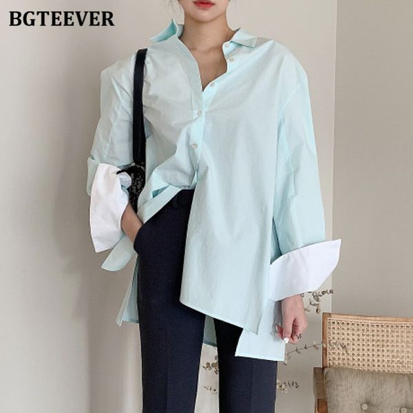 chic oversized split women shirts blouses long sleeve patchwork irregular female mint green shirts 2022 summer autumn, White
chic oversized split women shirts blouses long sleeve patchwork irregular female mint green shirts 2022 summer autumn, White