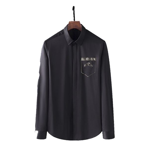 men's dress shirts bberry polka dot mens designer shirt autumn long sleeve casual mens dres style homme clothing -3xl#125, White;black
men's dress shirts bberry polka dot mens designer shirt autumn long sleeve casual mens dres style homme clothing -3xl#125, White;black