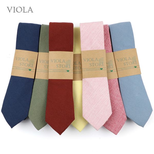 colorful solid 100%cotton neck tie 6cm skinny pink sky blue dress wedding party tuxedo gift bow cravat mens accessory 220409, Blue;purple
colorful solid 100%cotton neck tie 6cm skinny pink sky blue dress wedding party tuxedo gift bow cravat mens accessory 220409, Blue;purple