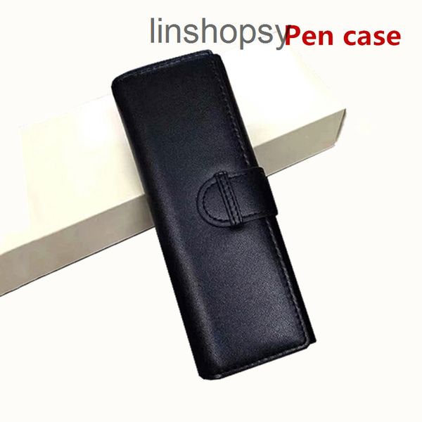 luxury black leather pen bag portable single and double rollerball pens ballpoint holder stationery supplies cil case as
luxury black leather pen bag portable single and double rollerball pens ballpoint holder stationery supplies cil case as