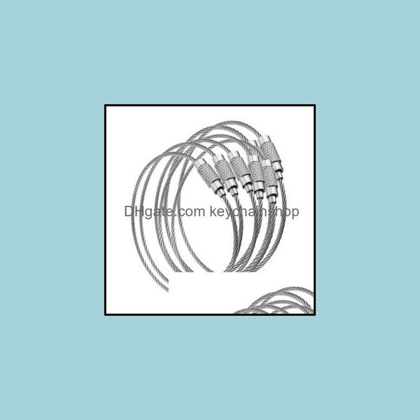 100pcs edc wire outdoor key stainless steel keyring keychain ring lock gadget circle rope loop tag screw camp lage drop delivery 2021 rings, Slivery;golden
100pcs edc wire outdoor key stainless steel keyring keychain ring lock gadget circle rope loop tag screw camp lage drop delivery 2021 rings, Slivery;golden