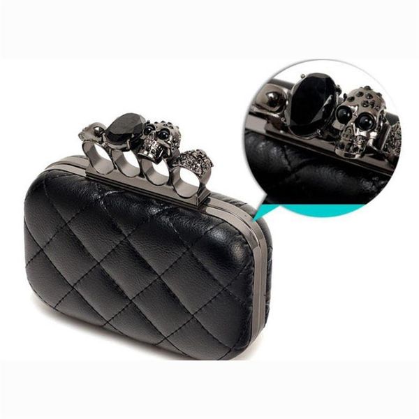new-fashion woman leather evening clutch hand bags creepy skull rings handbag halloween party chain shoulder bag plaid purse xa219258k
new-fashion woman leather evening clutch hand bags creepy skull rings handbag halloween party chain shoulder bag plaid purse xa219258k