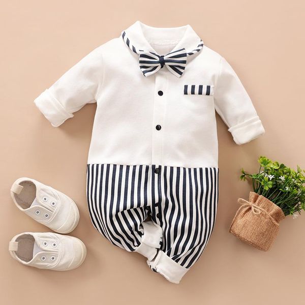 jumpsuits baby boy clothes gentleman for born male clothing baby's rompers jumpsuit with necktie men's, Blue
jumpsuits baby boy clothes gentleman for born male clothing baby's rompers jumpsuit with necktie men's, Blue