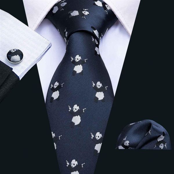 dark blue panda pattern tie set handkerchief and cuffs fashion whole business wedding party n-5062264b, Black;blue
dark blue panda pattern tie set handkerchief and cuffs fashion whole business wedding party n-5062264b, Black;blue