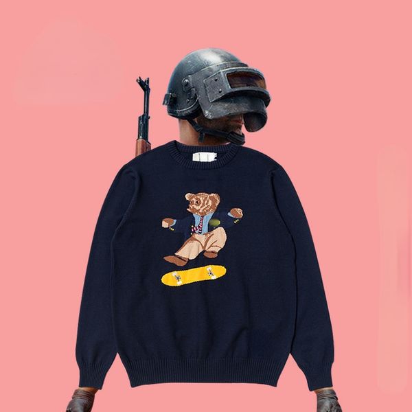 high-quality sweater tide brand palaces rl joint round neck cashmere european and american loose casual hip-hop sweatshirt men and women fas, Black
high-quality sweater tide brand palaces rl joint round neck cashmere european and american loose casual hip-hop sweatshirt men and women fas, Black