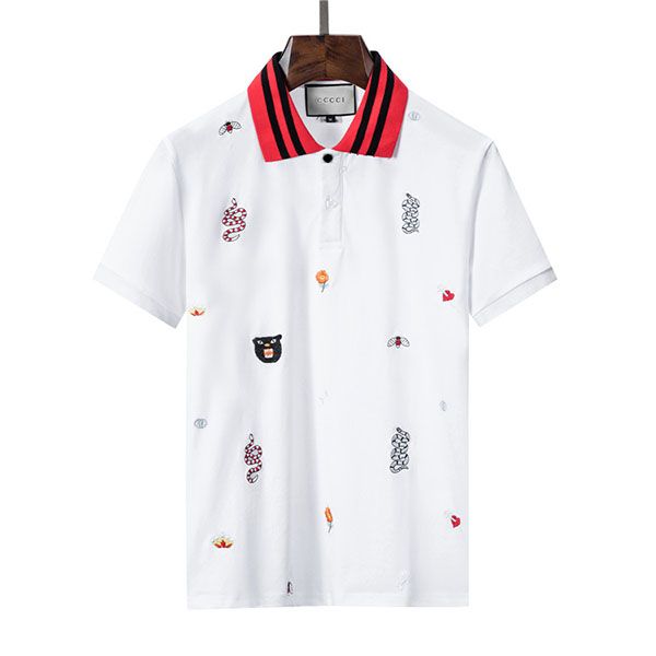 2022 men's t shirt cotton casual loose lapel polo t-shirts stitching sports short sleeve plus, White;black
2022 men's t shirt cotton casual loose lapel polo t-shirts stitching sports short sleeve plus, White;black