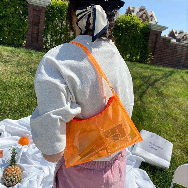 summer fashion transparent bags beach travel handbag arrivals solid underarm bag for girls unique design xa104h 220514
summer fashion transparent bags beach travel handbag arrivals solid underarm bag for girls unique design xa104h 220514