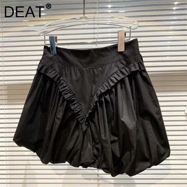 deat spring summer fashion casual v-shaped pleated elastic waist bubble shorts knickerbockers shorts women sk817 210709, White;black
deat spring summer fashion casual v-shaped pleated elastic waist bubble shorts knickerbockers shorts women sk817 210709, White;black