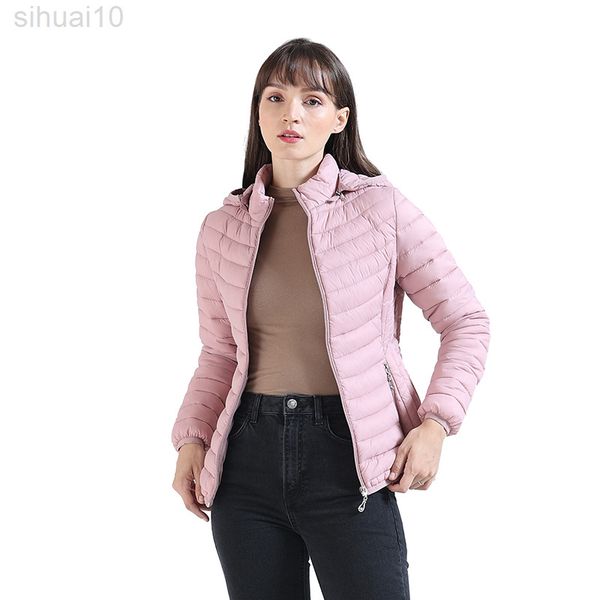 santelon winter women padded puffer jacket coat slim short outdoor warm cotton clothes portable store in bag ultralight outwear l220730, Black
santelon winter women padded puffer jacket coat slim short outdoor warm cotton clothes portable store in bag ultralight outwear l220730, Black