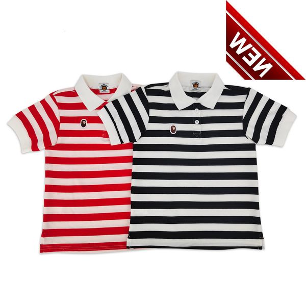 beii & bap trendy striped children's wear spring and summer zhangzi short sleeve baby polo t-shirt, White;black
beii & bap trendy striped children's wear spring and summer zhangzi short sleeve baby polo t-shirt, White;black
