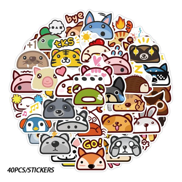 40pcs lovely cartoon animal cute stickers pack for fridge stationary scrapbook notebook phone case viny decal graffiti kids teens toy gift l
40pcs lovely cartoon animal cute stickers pack for fridge stationary scrapbook notebook phone case viny decal graffiti kids teens toy gift l