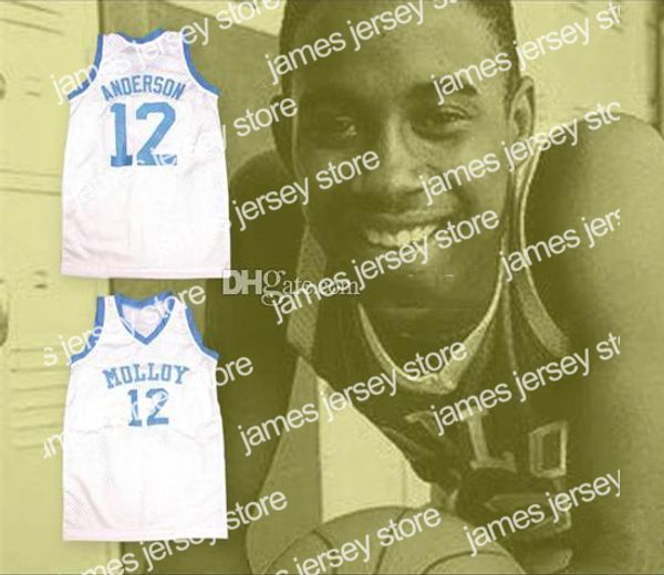 new #12 kenny anderson archbishop molloy high school retro classic basketball jersey mens stitched custom number and name jerseys, Black;red
new #12 kenny anderson archbishop molloy high school retro classic basketball jersey mens stitched custom number and name jerseys, Black;red