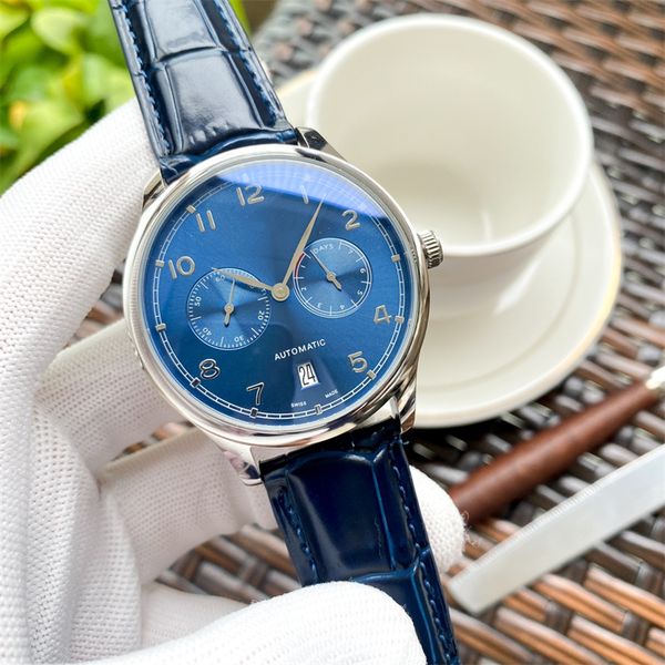 montre de luxe luxury watch men watches 42mm automatic mechanical movement 316l steel case wristwatches power energy storage, Slivery;brown
montre de luxe luxury watch men watches 42mm automatic mechanical movement 316l steel case wristwatches power energy storage, Slivery;brown