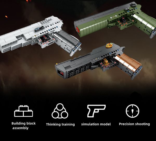 kaizhi building block pistol brand plastic gun toy wholesale model assembly children boy small particle brick sets toys gift
kaizhi building block pistol brand plastic gun toy wholesale model assembly children boy small particle brick sets toys gift