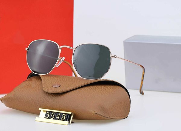classic designer sunglasses 3548 brand uv400 eyewear metal gold frame sun glasses men women mirror sunglasses polaroid glass lens with box, White;black
classic designer sunglasses 3548 brand uv400 eyewear metal gold frame sun glasses men women mirror sunglasses polaroid glass lens with box, White;black
