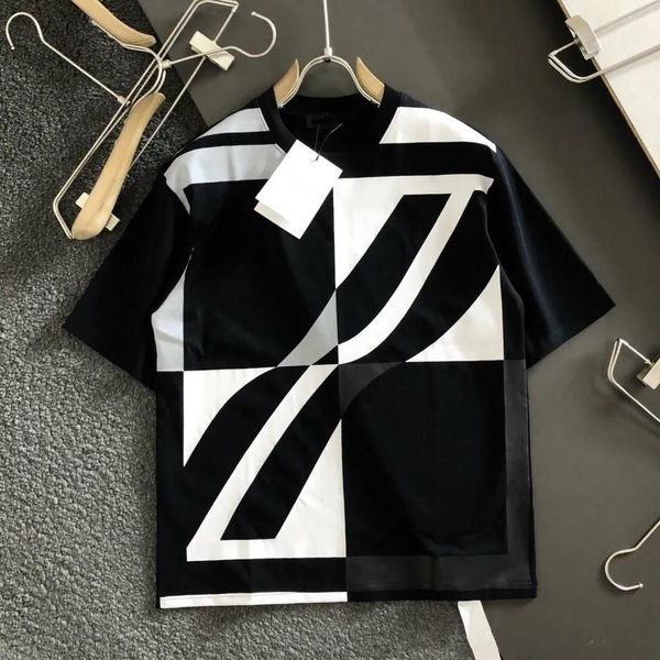 2022 summer mens t-shirts cotton short sleeve t-shirt men's high-end spring and summer new trend loose print round neck ins, White;black
2022 summer mens t-shirts cotton short sleeve t-shirt men's high-end spring and summer new trend loose print round neck ins, White;black