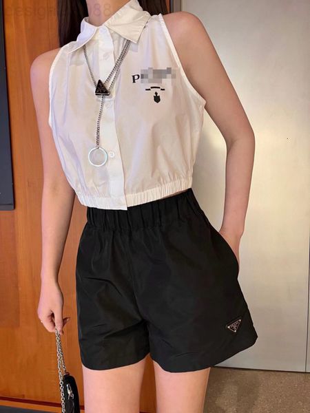 two piece dress designer p home 22 spring and summer new letter printing short white sleeveless + classic triangular elastic waist shorts 8b
two piece dress designer p home 22 spring and summer new letter printing short white sleeveless + classic triangular elastic waist shorts 8b