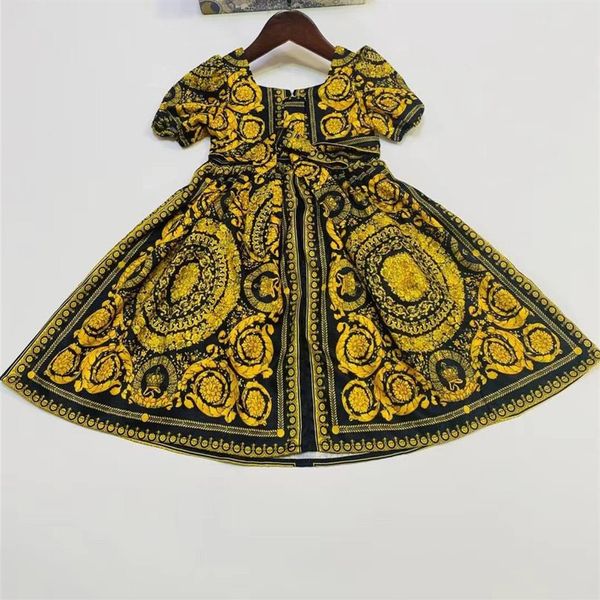 2022 new baby girls summer dress kids dresses beautiful short sleevele children dress2728, Red;yellow
2022 new baby girls summer dress kids dresses beautiful short sleevele children dress2728, Red;yellow