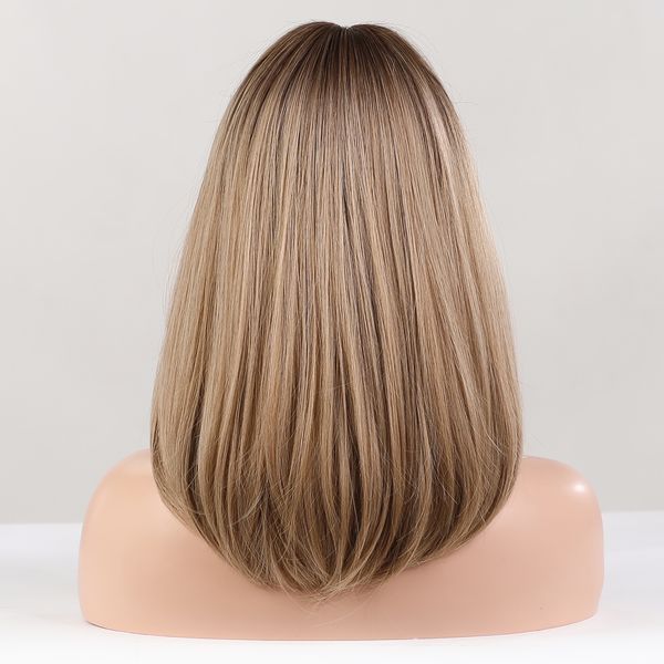 lx brand shoulder length bob wigs for women synthetic hair brown blonde wig with neat bangs cosplay wigs heat resistant wigfactory direct, Black
lx brand shoulder length bob wigs for women synthetic hair brown blonde wig with neat bangs cosplay wigs heat resistant wigfactory direct, Black