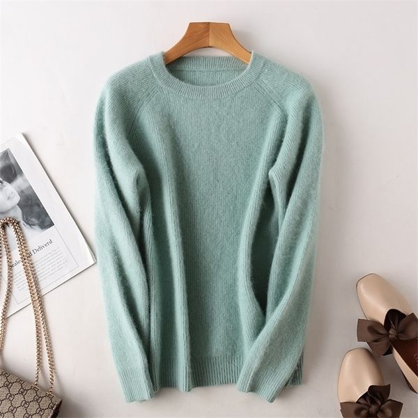 women's mink cashmere sweaters oneck round collar full sleeves short casual thick sweater solid soft warm winter pullover t200113, White;black
women's mink cashmere sweaters oneck round collar full sleeves short casual thick sweater solid soft warm winter pullover t200113, White;black