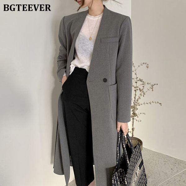 autumn winter chic v-neck long overcoats for women elegant full sleeve loose female blazer coats 2022 workwear jackets, Tan;black
autumn winter chic v-neck long overcoats for women elegant full sleeve loose female blazer coats 2022 workwear jackets, Tan;black